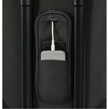 Briggs & Riley Baseline carry-on upright garment bag with padded handles and multiple compartments for travel organization.