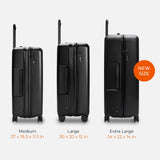 Briggs & Riley Sympatico extra large hardside spinner luggage with durable shell and four spinner wheels for easy travel.