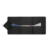 Briggs & Riley Check-In Garment Sleeve for packing organization, showing a sleek black travel garment sleeve with handles.