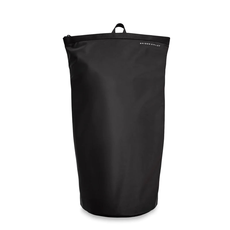 Briggs & Riley zippered laundry bag for packing organization, featuring durable fabric and reinforced zipper closure.