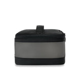 Briggs & Riley Translucent Essentials Case toiletry bag with clear, durable material and multiple compartments for travel essentials.