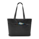 Briggs & Riley Baseline traveler tote bag with sturdy handles and spacious main compartment, ideal for travel and daily use.