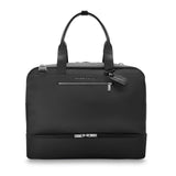 Briggs & Riley Rhapsody weekender tote bag with spacious interior, sturdy handles, and sleek black design for travel and daily use.