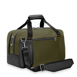 Briggs & Riley ZDX cabin tote bag with durable black fabric, sturdy handles, and spacious interior for travel essentials.