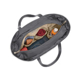 Briggs & Riley Baseline Traveler Tote in limited edition steel gray with sturdy handles and spacious interior for travel essentials.