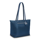 Briggs & Riley Rhapsody expandable tote bag shown from an angled view, featuring sleek design and sturdy handles.