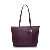 Large Briggs & Riley Rhapsody expandable tote bag with spacious interior and sleek design, ideal for travel and daily use.