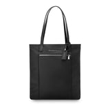 Briggs & Riley Rhapsody vertical tote bag with front pocket and sleek design, ideal for carrying essentials in style.