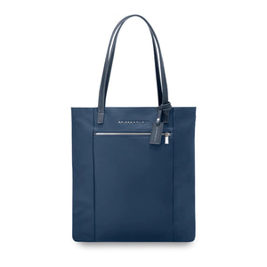 Briggs & Riley Rhapsody vertical tote bag with sleek design, front pocket, and sturdy handles, ideal for everyday carry.