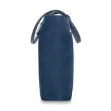 Briggs & Riley Rhapsody vertical tote bag with side pocket, black fabric, and sturdy handles for stylish organization.