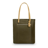 Briggs & Riley Rhapsody vertical tote bag shown from the front, featuring sleek design and sturdy handles for everyday use.