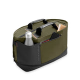 Briggs & Riley ZDX expandable overnighter tote bag with sleek design and sturdy handles, perfect for travel and daily use