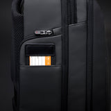 Briggs & Riley ZDX large convertible travel backpack duffel with ID tag, black nylon, multiple compartments, and padded shoulder straps.