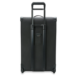 Briggs & Riley Baseline large two-wheel duffle bag with sturdy wheels and durable fabric for travel and storage.