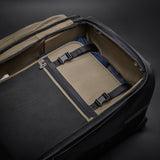 Briggs & Riley ZDX medium upright wheeled duffel with compression panels and sturdy handles, ideal for travel and packing.