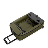 Briggs & Riley ZDX medium upright wheeled duffel bag folded flat for storage