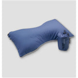 Cocoon Air-Core Ultralight Lumbar Pillow, soft fabric cover with ergonomic design, ideal for back support and travel comfort