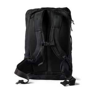 Cotopaxi Allpa 42L travel pack backpack with adjustable straps and multiple compartments, shown in a side view.