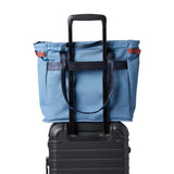 Cotopaxi Mente 22L tote bag in Fjord color, featuring durable material and spacious interior for daily use and travel.