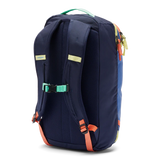 Cotopaxi Allpa Mini 20L travel pack with adjustable straps, front zipper pocket, and durable fabric for compact travel storage.