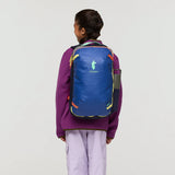 Cotopaxi Allpa Mini 20L travel pack with adjustable straps and multiple compartments, designed for compact travel organization.