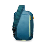 Cotopaxi Chasqui 13L Sling bag in Abyss color, casual compact sling with adjustable strap and multiple compartments.
