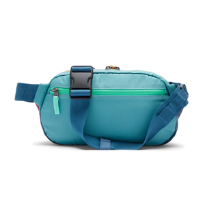 Cotopaxi Coso 2L Hip Pack waist pack in Abyss Coastal color, featuring adjustable straps and compact storage for daily essentials.