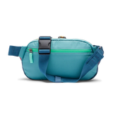 Cotopaxi Coso 2L Hip Pack waist pack in Abyss Coastal color, featuring adjustable straps and compact storage for daily essentials.