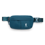 Cotopaxi Todo 2L Hip Pack waist pack in Abyss color with adjustable strap and zippered main compartment.
