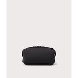 Small Dagne Dover Hunter Toiletry Bag in dark moss color, featuring multiple compartments and durable nylon material.