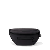 Dagne Dover Ace Neoprene Fanny Pack in dune color, stylish waist bag with adjustable strap and zip closure.