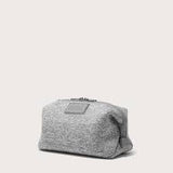 Large Dagne Dover Hunter Toiletry Bag in black with multiple compartments and a sleek, durable design for travel organization.