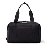 Large Dagne Dover Landon Carryall bag in black, featuring sleek design and spacious interior for everyday use.