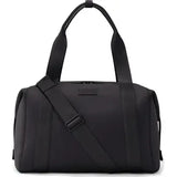 Large Dagne Dover Landon Carryall bag in black with multiple compartments and sturdy handles, ideal for everyday use.
