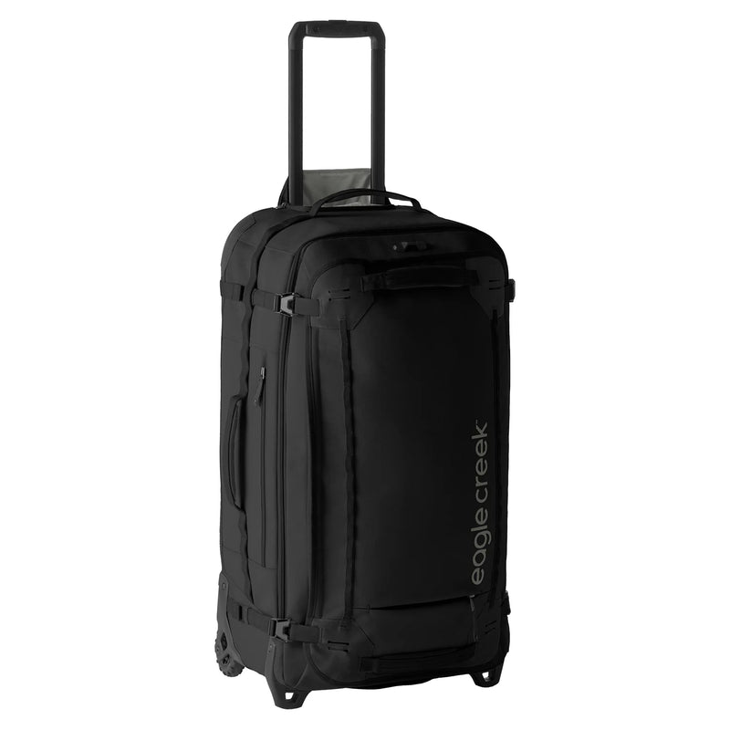 Black Eagle Creek Gear Warrior XE 2-Wheel 30-inch luggage with sturdy design and spacious interior, ideal for travel.