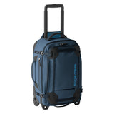 Black Eagle Creek Gear Warrior XE 2-wheel convertible carry-on luggage with durable wheels and ergonomic handle.