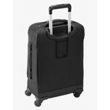 Black Eagle Creek Expanse 4-wheel carry-on luggage with 21.5-inch size, smooth rolling wheels, and durable design for travel.