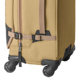 Black Eagle Creek Gear Warrior XE 4-Wheel Carry-On Luggage with spinner wheels and durable hard shell for travel.