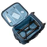 Black Eagle Creek Gear Warrior XE 4-wheel carry-on luggage with durable hard shell and four spinner wheels for easy travel.