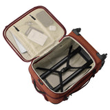 Black Eagle Creek Gear Warrior XE 4-wheel carry-on luggage with durable design and multi-directional wheels for easy travel.