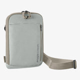 Black Eagle Creek Stash RFID Crossbody Bag with multiple compartments and adjustable strap, designed for secure everyday use.
