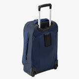 Black Eagle Creek Expanse 2-Wheel Carry-On Luggage with adjustable handle and expanded compartments for international travel.