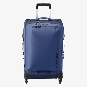 Black Eagle Creek Expanse 4-Wheel 26-inch 60L travel suitcase with durable wheels and spacious interior.