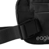 Black Eagle Creek Undercover RFID Money Belt with secure zipper pocket and discreet design for travel security.