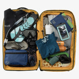Olive green Eagle Creek ORV 30-inch 115L travel trunk with durable hard shell and sturdy handles.