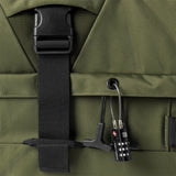 Olive green Eagle Creek ORV 30-inch 115L travel trunk with sturdy wheels and reinforced handle for durable luggage storage.