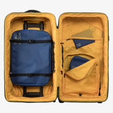 Olive green Eagle Creek ORV 30-inch 115L travel trunk with sturdy handles and durable wheels for easy transportation.