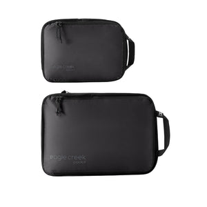 Eagle Creek PACK-IT™ Isolate Compression Cube Set in small and medium sizes for packing organization and space-saving storage.