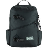 Fjallraven Vardag Backpack 17 in green with front pocket, adjustable straps, and durable fabric for daily use.