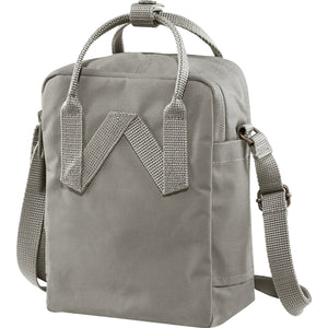 Navy Fjallraven Kanken Sling crossbody bag with adjustable strap and compact design, ideal for everyday carry.